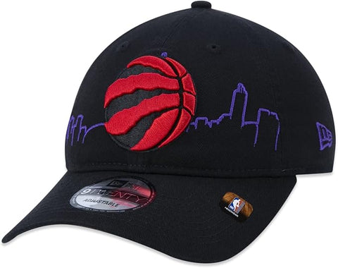 New Era Men's Compatible with Raptors Purple/Black 2022 Tip-Off 9TWENTY Adjustable Hat