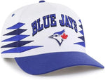 '47 MLB Hitch Toronto Blue Jays Diamond Cut Snapback Hat - White/Blue