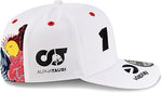 New Era 9SEVENTY Red Bull Racing Max Verstappen Japan GP Adjustable Snapback Hat - White