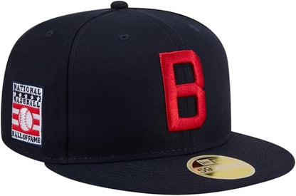 New Era MLB 59FIFTY Boston Red Sox 2026 Baseball Hall of Fame Fitted Hat - Dark Navy