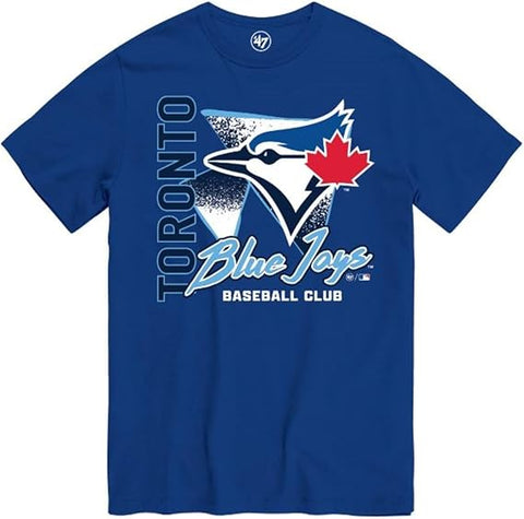 '47 MLB Toronto Blue Jays Side Arm Tee - Blue