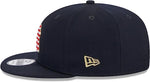 New Era York Yankees 9Fifty Fourth of July Flat Snapback Adjustable Hat - Navy