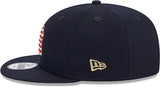 New Era York Yankees 9Fifty Fourth of July Flat Snapback Adjustable Hat - Navy