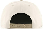 47 Sure Shot Captain Toronto Raptors NBA Sierra Sidepatch Snapback - Cream