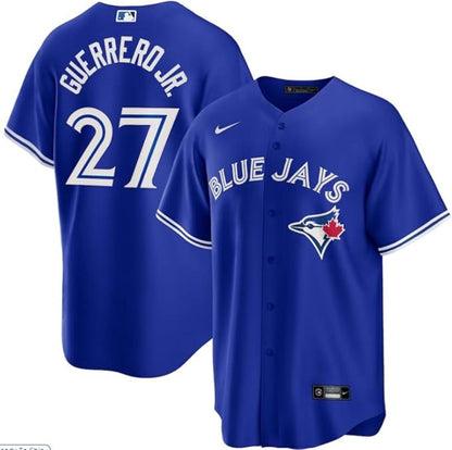 Nike MLB Toronto Blue Jays Vladimir Guerrero Jr. Away Replica Player Jersey - Royal Blue