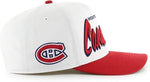 47 NHL Montreal Canadiens Drop Shadow Hitch Adjustable Snapback Hat - White/Red