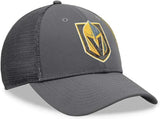 Fanatics NHL Vegas Golden Knights Authentic Pro Adjustable Trucker Hat - Grey