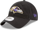 New Era NFL Baltimore Ravens 9TWENTY Adjustable Hat - Black