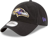 New Era NFL Baltimore Ravens 9TWENTY Adjustable Hat - Black