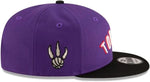 New Era 9FIFTY NBA 2024 Toronto Raptors Classic Edition Snapback Hat - Purple/Black