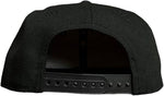 New Era MLB 9FIFTY Toronto Blue Jays Youth Black on Black Red Maple Leaf Adjustable Snapback - Black