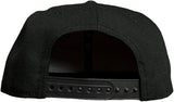 New Era MLB 9FIFTY Toronto Blue Jays Youth Black on Black Red Maple Leaf Adjustable Snapback - Black