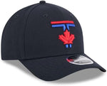 New Era 9FORTY M-Crown MLB Toronto Blue Jays City Connect Adjustable Snapback Hat - Navy
