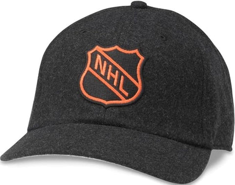 American Needle NHL Shield Archive Legend Adjustable Cap - Black