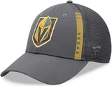 Fanatics NHL Vegas Golden Knights Authentic Pro Adjustable Trucker Hat - Grey