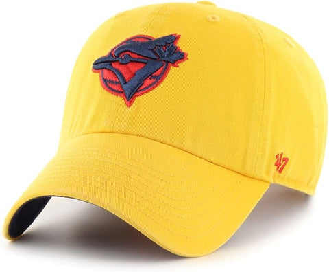 '47 MLB Clean Up Toronto Blue Jays Yacht Club Adjustable Cap - Yellow
