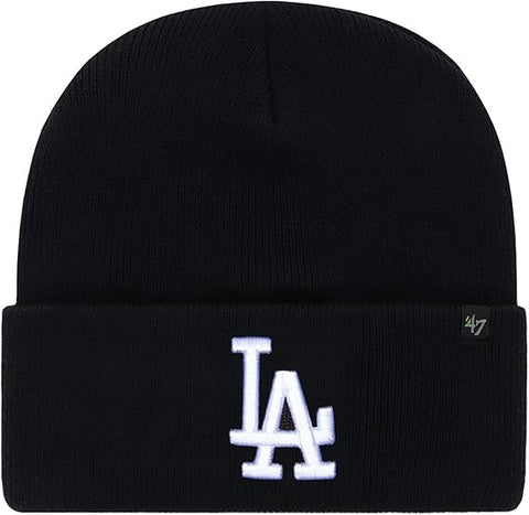 47 MLB Los Angeles Dodgers Attitude Cuff Knit - Black