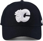 47 MVP NHL Calgary White Logo Adjustable Hat - Black
