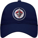 American Needle NHL Winnipeg Jets Blue Line Hat Adjustable Hat - Navy