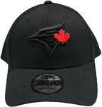 New Era 9FORTY MLB Toronto Blue Jays Red Leaf Snapback Hat - Black