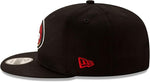 New Era 9FIFTY NFL San Francisco 49ers Adjustable Snapback Hat - Black
