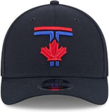 New Era 9FORTY M-Crown MLB Toronto Blue Jays City Connect Adjustable Snapback Hat - Navy