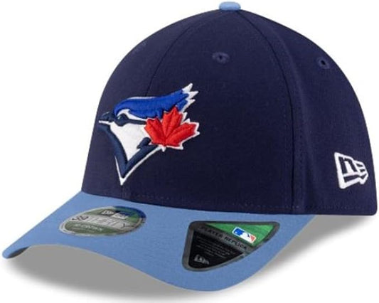 New Era MLB Toronto Blue Jays 39THIRTY Player Replica Alternate 4 On-Field Fitted Cap - Navy/Powder Blue