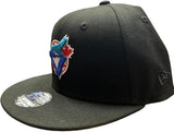 New Era Toronto Blue Jays 9FIFTY Youth Adjustable Snapback - Black