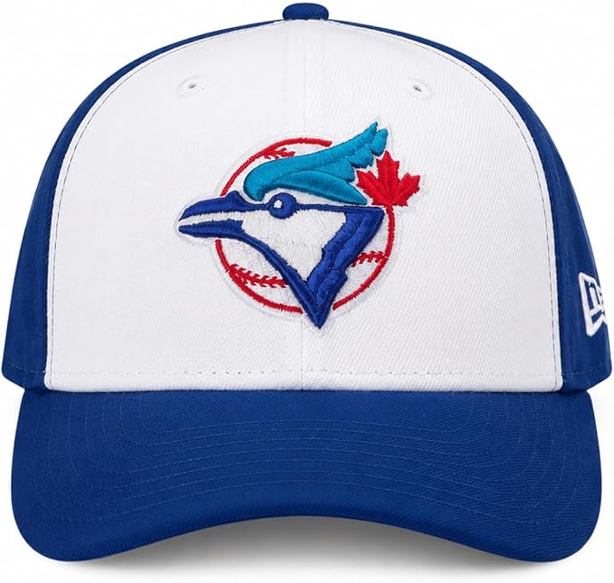 New Era MLB Toronto Blue Jays 39THIRTY Cooperstown Logo On-Field Stretch Fit Cap - Royal Blue/White