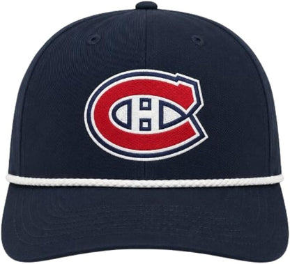 '47 NHL Montreal Canadiens Adjustable Rope Hitch Snapback - Navy