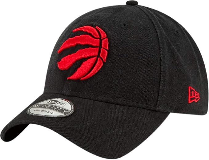New Era NBA Toronto Raptors 9TWENTY Core Classic Red Logo Adjustable Hat
