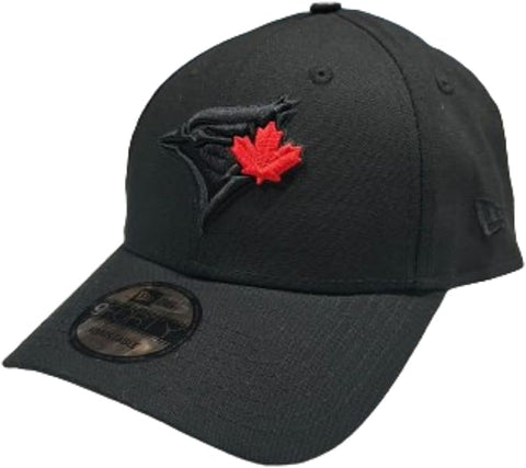 New Era 9FORTY MLB Toronto Blue Jays Red Leaf Snapback Hat - Black