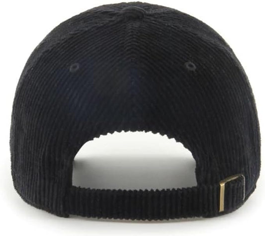 47 Brand NFL San Francisco 49ers Thick Cord Clean Up Hat - Black