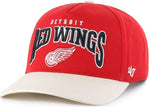 47 NHL Detroit Red Wings Hard Hat Arch Hitch Snapback - Red/Off-White