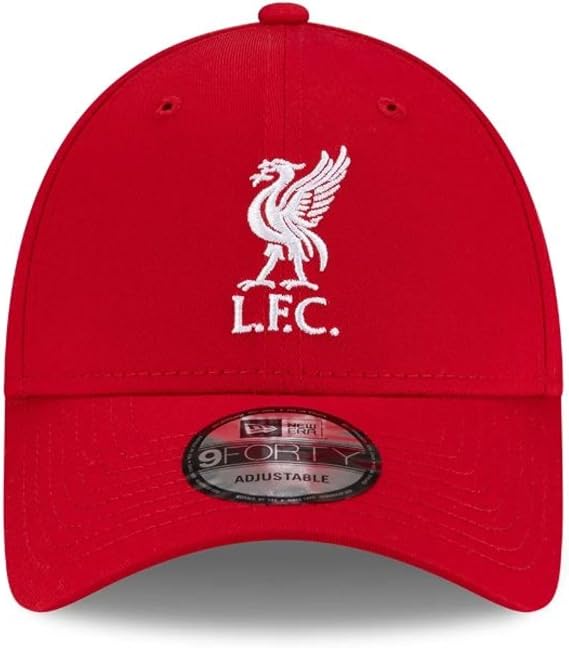 New Era 9FORTY EPL Liverpool FC Adjustable Hat - Scarlet/White