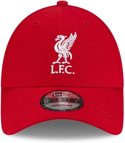 New Era 9FORTY EPL Liverpool FC Adjustable Hat - Scarlet/White