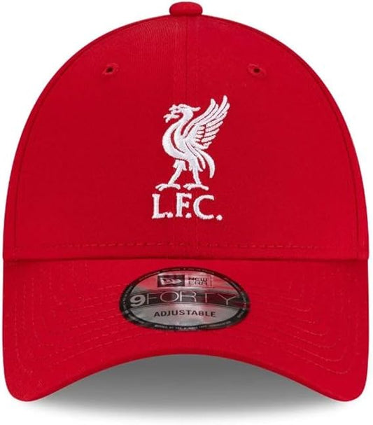 New Era 9FORTY EPL Liverpool FC Adjustable Hat - Scarlet/White