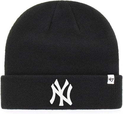 47 MLB New York Yankees Attitude Cuff Knit - Black