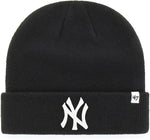 47 MLB New York Yankees Attitude Cuff Knit - Black