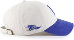 47 Clean Up MLB Los Angeles Dodgers Grand Stand Adjustable Cap - White/Blue