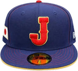 New Era 59FIFTY World Baseball Classic Team Japan 2026 Fitted Hat - Navy