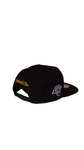 Men’s NHL Los Angeles Kings Mitchell & Ness Alternate Flip Snapback Hat – Black