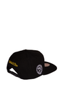 Men’s NHL Black Pittsburgh Penguins Mitchell & Ness Alternate Flip Snapback Hat