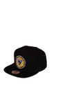 Men’s NHL Black Pittsburgh Penguins Mitchell & Ness Alternate Flip Snapback Hat