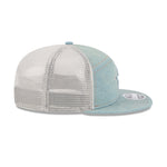 New Era NHL Toronto Maple Leafs Denim Split Panel 9FIFTY Adjustable Hat - Blue