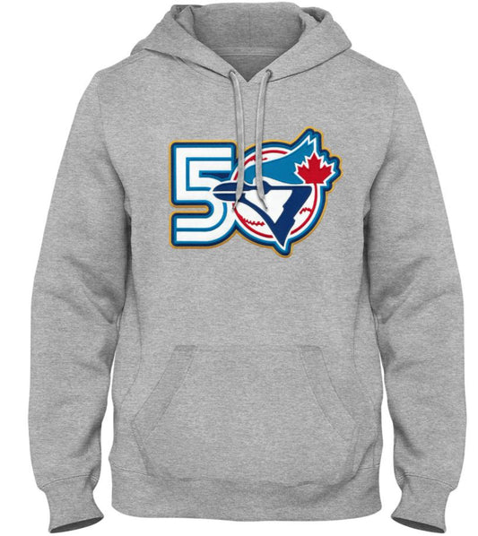 Bulletin MLB Toronto Blue Jays 50th Anniversary Twill Pullover Hoodies - Multiple Colors Available