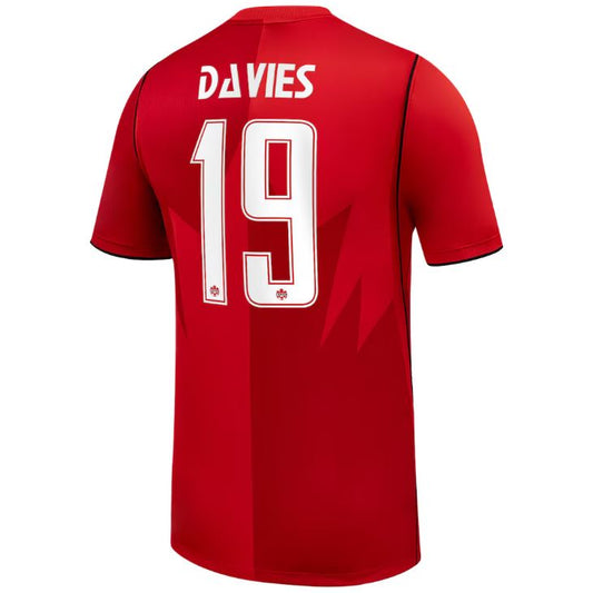 Nike Canada Alphonso Davies 2026 World Cup Replica Soccer Jersey - Red