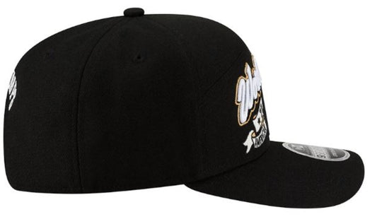 New Era MLB Toronto Blue Jays 2025 ALCS Champions 9SEVENTY Stretch Snap Adjustable Cap - Black