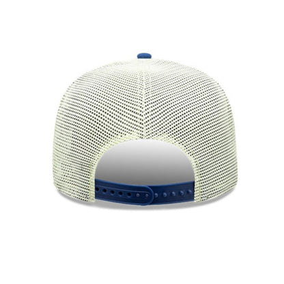 New Era Youth MLB Toronto Blue Jays Glow-in-The-Dark Neon 9FIFTY Trucker Adjustable Snapback Hat - Blue
