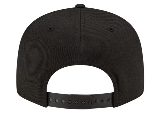 New Era NFL Detroit Lions Basic 9FIFTY Adjustable Snapback Hat - Black